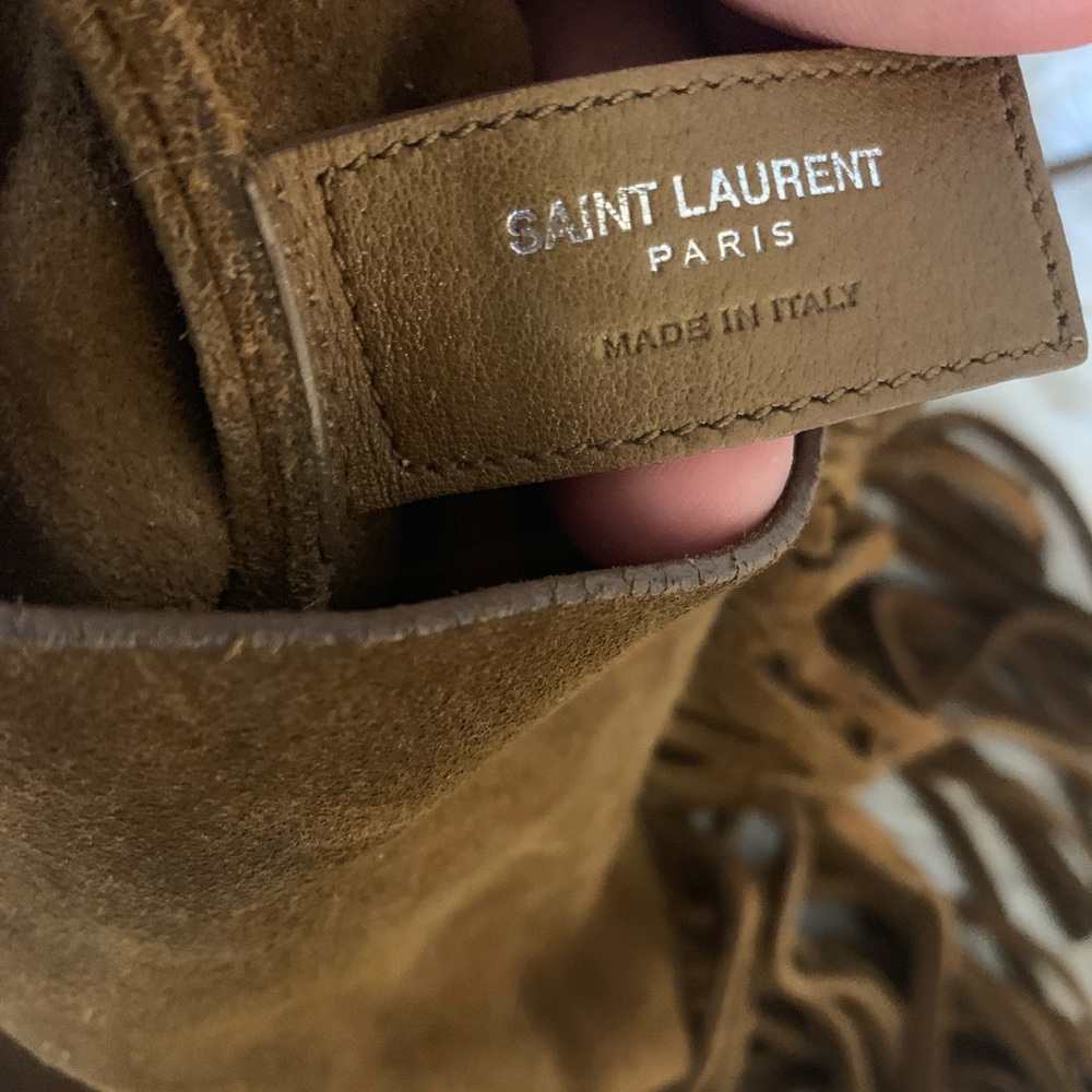 YSL  Anita suede bag